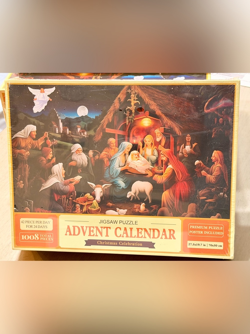 Advent Calendar Jigsaw Puzzle - Christmas Celebration - Navity Scene